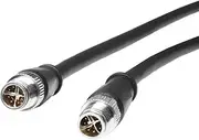 M12 X-Code 8 Pin Male to 8 Pin Male Cat6e Cable Shielded for Cognex Basler Industrial Camera, High Flex 20m/65.6ft