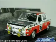 SIMCA 1000 RALLYE 2 RALLY CAR MODEL 1:43 SIZE 1973 IXO FLORENTINO GELIN CARLO T3