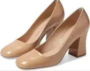 Stuart Weitzman Curveblock 85 Pump in Adobe EU 38.5 Sz 8