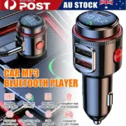Car Wireless Bluetooth FM Transmitter MP3 Player Dual USB Car Charger Adapter