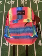 JANSPORT LIMITED EDITION SUPERBREAK BACKPACK RAINBOW SPARKLE $50