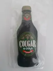 COUGAR & COLA BOTTLE PIN/BADGE