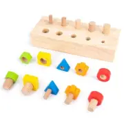 Fine Motor Skill STEM Toy for Creative Color Shape Sorting Block for Toddle