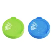 Bean Screen Plastic Mason Jar Sprouting Lids for Wide Mouth Mason Jar (2 Pack)