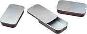 10ml Rectangular Tin with Slider Lid x 3 (Mini Favour/Gift/Pill Boxes)
