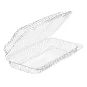 Inline Plastics SLP104S Essentials SureLock Clamshell Food Container, 39 oz.