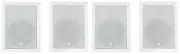 (4) JBL Control 126 W 6.5" 2-Way In-Wall Speakers For Home/Restaurant/Bar/Cafe