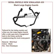 Royal Enfield New Himalayan 450 Large Engine Guard, Black