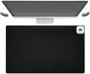 Heated Desk Mat - Temperature Adjustable Warm Desk Pad - USB Warm Desk Pad Hand Warmer Smart Digital Display Extended Edition Gameplay Table Mat for Bedroom