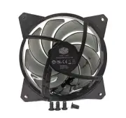 Cooler Master 120mm x 25mm Quiet Silent Black Case Fan No LED 16 dBa 200031171-G