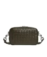 Small Intrecciato Camera Bag One size Green