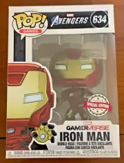 Iron Man SE 634 Funko Pop Vinyl New in Mint Box + PROTECTOR