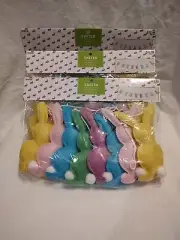 3 Hobby Lobby Easter Bunny Stringed Banners