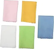 AKOOSY 1Set Piano Cleaning Cloth Durable Wipes for Musical Instruments Random Colors for Removing Dust Grease Fingerprints for Piano Guitar
