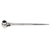 Ratcheting Socket Wrench Hand Tool Podger Hexagon Ratchet Spanner 19mm-22mm