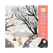 Djeco The Last Snowfall Workshop Kids Creative Craft/Art Activity Kit 6y+