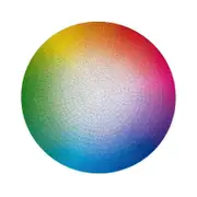 Clemens Habicht 1000 Piece Color Wheel Jigsaw Puzzle - CMYK Gradient