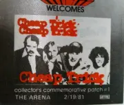 Cheap Trick 1981 Vintage Backstage Pass Original New Wave Rock Music Patch