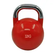 32kg Steel Pro Grade Competition Kettlebell Weight - Home Gym Strenth Training