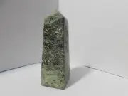 BEAUTIFUL 4 3/8" DRAGI JADE POLISHED STONE TOWER~~~9.5 OZ--AFGHANISTAN