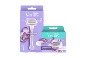 Gillette Venus Comfortglide Freesia Razor + 5 Refill Blades