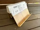 IKEA VIVALLA Bamboo Tablet iPad Cookbook Cook Book Stand / Wall Rail Hang Holder