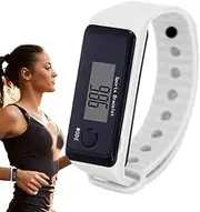 Watch Step Counter | Smart Watch for Sports | Portable Calorie Distance Pedometer, Electric Wrist Wearable Devices for Outdoor Sports