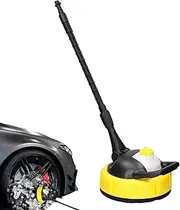 Pressure Washer Surfaces Cleaner, powerr Washer Surfaces Cleaner with Handle, Heavy Duty powerr Washer Floor, Reusable Sidewalk Scrubber Patio Cleaner, Portable Outdoor Scrubber Cleaning Supplies