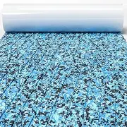 GEAVESS Boat Flooring EVA Foam Boat Decking Sheet Self Adhesive Marine Flooring Non-Slip Boat Mat Foam Deck Flooring Carpet Mat Rolls for Kayak Yacht RV Motorboat Surfboard, Camo 94.5"x31.5"