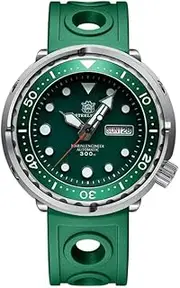 [London Craftwork] SD1975 Steeldive Tuna 300M Waterproof Automatic Diver Watch NH35 Movement
