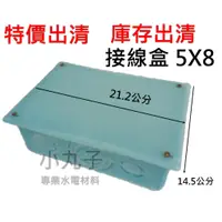 在飛比找蝦皮購物優惠-水電材料 特價出清  PVC 5X8 7X12 便當盒 BO