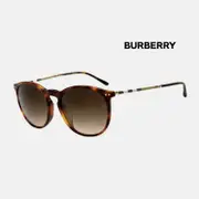 Burberry B4250-Q-F 博柏利太陽眼鏡｜復古玳瑁圓框墨鏡 女生品牌眼鏡框【幸子眼鏡】