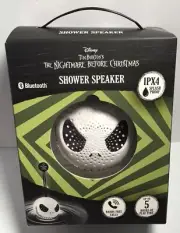 DISNEY Nightmare Before Christmas BLUETOOTH SHOWER SPEAKER Jack Skellington NIB