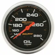 Auto Meter 5443 Pro-Comp Mechanical Oil Temperature Gauge 2-5/8 Inch NEW
