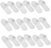 SAFIGLE 10Pairs Disposable Unisex Floor Slippers Lightweight and Skid Household Shoes for Home Hotel and Travel Guest Slippers for Comfort