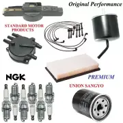 Tune Up Kit Filters Cap Wire Spark Plugs For MAZDA 626 V6 2.5L 1996-1997 (for: Mazda)