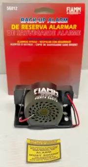 Back-Up Reverse Beeper Alarm Warning for Van Bus Truck Forklift ... Fiamm 56012