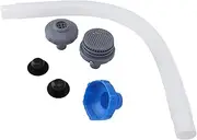 Pool Water Nozzle Connector Kit, Skimmer Hose Adapter Set with Grid Inlet Plug for above Ground Pools, Replacement Parts