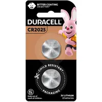 在飛比找momo購物網優惠-【DURACELL】金頂鈕扣型鋰電池 CR2025 3伏特 