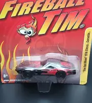 Johnny Lightning 2010 Fireball Tim "The Bad Mood" 1976 Chevy Corvette