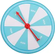 HEALSOPTHY 1Pc Wall Hanging Editable Prize Wheel Turn Plate for Party Fun Creative Game for Events and Contests and Lightweight Design