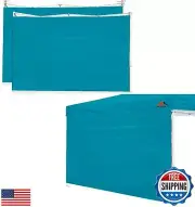 SCOCANOPY SunWall for 12x12 Pop Up Canopy Frame, 3 Pack SideWall Only (Turquo