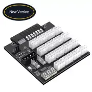 For HP 720478-B21 ATX 12x6Pin Power Supply Breakout Board Adapter with Flash LED