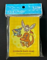 Pokémon Japan Deck Sleeves Nakayoshi Friends Charmander 64 Pack - New