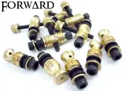 5 Brass Tattoo Machine Binding Post Sets Complete Washers Screws Forward Tattoo