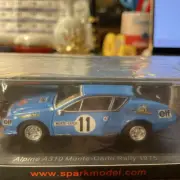 Spark 1/43 Alpine A310 Monte Carlo Rally 1975 Minicar