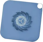Silicone Floor Drain Mat Pad Ground Leakage Cover Kitchen/Bathroom Accessory