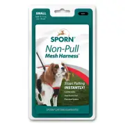 Sporn Mesh Non-Pull Nylon Dog Harness Black - 3 Sizes