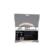 Meguiar's Soft Buff Rotary Wool Cutting Pad 8 Inch - 100% Natural Wool
