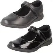 Girls Clarks Formal/School Shoes Etch Craft
